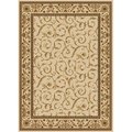 Radici Usa Inc Radici 1599-1542-IVORY Como Rectangular Ivory Transitional Italy Area Rug; 7 ft. 9 in. W x 11 ft. H 1599/1542/IVORY